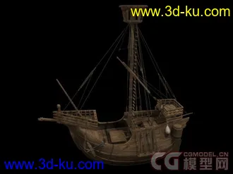 古代帆船合集模型下载的图片