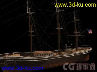 古代帆船合集模型下载的图片