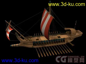 古代帆船合集模型下载的图片