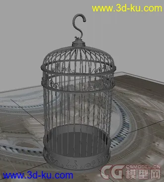鸟笼子模型的图片
