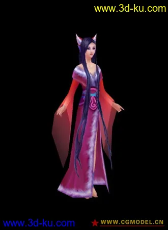 3D打印模型狐狸精的图片