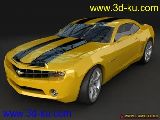 3D打印模型大黄蜂原型车--雪弗莱camaro 精模的图片