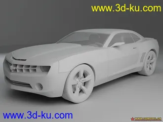 3D打印模型大黄蜂原型车--雪弗莱camaro 精模的图片