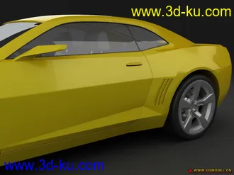 3D打印模型大黄蜂原型车--雪弗莱camaro 精模的图片