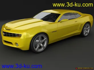 3D打印模型大黄蜂原型车--雪弗莱camaro 精模的图片
