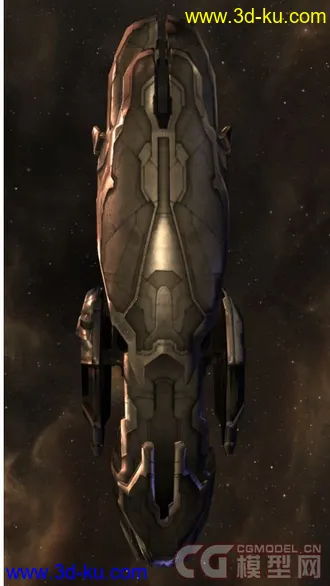 EVE模型 艾玛战列巡洋舰 名字忘了。。。的图片