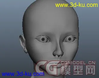 3D打印模型小萝莉，女体 自己做的和大家分享一下的图片