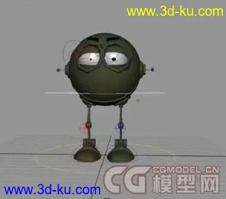 3D打印模型机器人绑定的图片