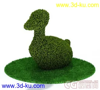 3D打印模型鸭子的图片
