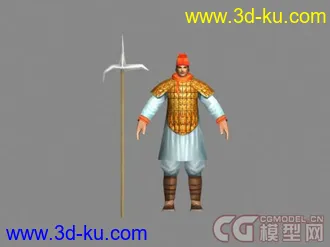 3D打印模型一个小兵的图片