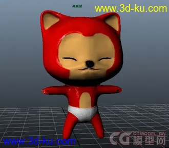 3D打印模型自己做的阿狸的图片