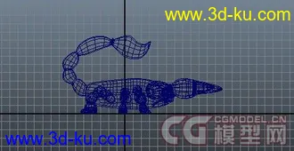 3D打印模型一只卡通蝎子的图片