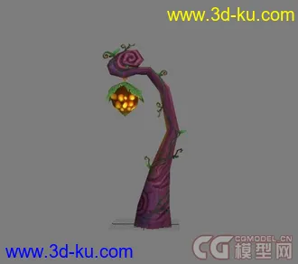 3D打印模型Q版路灯   小物件的图片