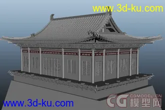 高精度古建筑模型 下载的图片