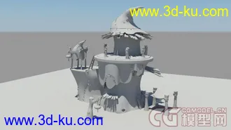 3D打印模型卡通场景的图片