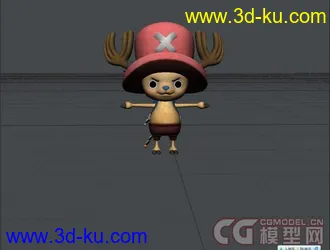 3D打印模型ps3海贼无双 乔巴各种的图片