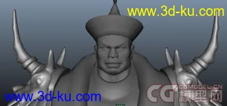3D打印模型将军！上个士兵的模有朋友说不好所以又做个感觉还不错让大家看看的图片