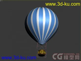 3D打印模型热气球的图片