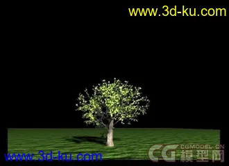 3D打印模型一棵会生长的树。须要GrowFX插件才能使用。（外加GrowFX插件下载）的图片