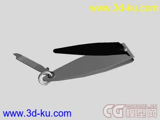 3D打印模型指甲剪一枚 呵呵的图片