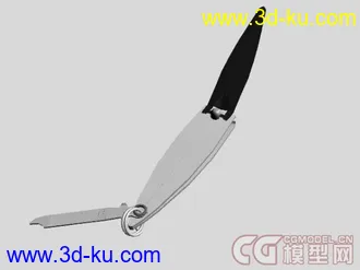 3D打印模型指甲剪一枚 呵呵的图片