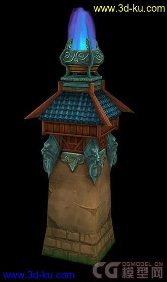 3D打印模型魔法塔的图片