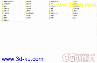 收集的人物动态模型的图片