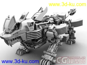 Shield Liger重装长牙狮模型下载的图片