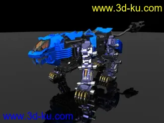 Shield Liger重装长牙狮模型下载的图片