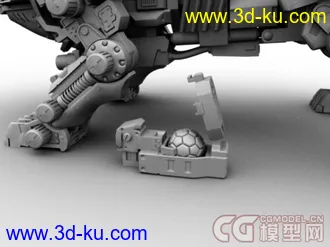 Shield Liger重装长牙狮模型下载的图片