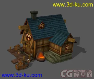 3D打印模型铁匠铺一个的图片