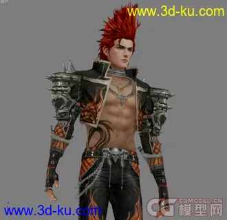 周末精品免费男角色模型的图片