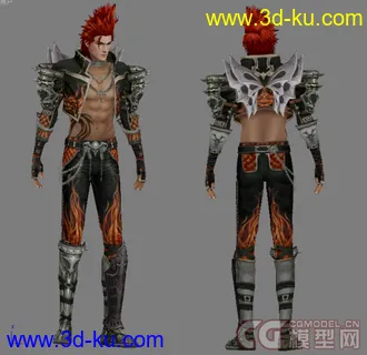 周末精品免费男角色模型的图片