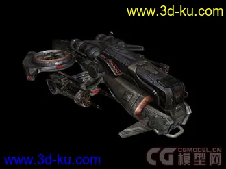 3D打印模型次世代飞船的图片