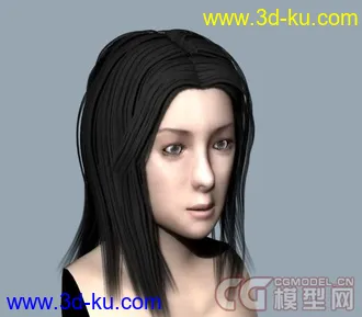 3D打印模型最近做得女人头部的图片