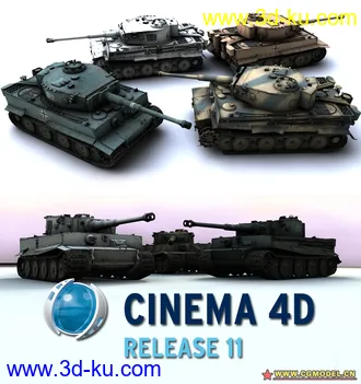3D打印模型4X TIGER的图片