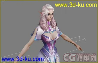 3D打印模型精灵MM    你懂的。。。。的图片