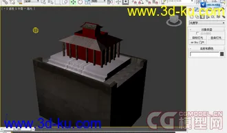 3D打印模型城门楼子的图片