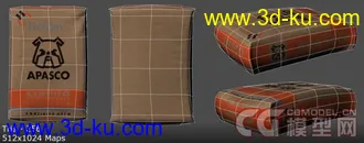 3D打印模型（盒子）一个非常可爱的熊熊纸袋的图片