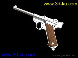 3D打印模型毛瑟驳壳手枪的图片