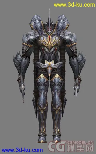 Divine Warrior 超帅气人物模型的图片