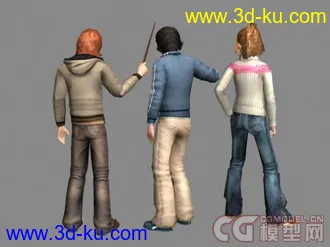 3D打印模型哈利波特的图片