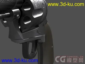 3D打印模型【美军左轮手枪】左轮手枪柯尔Revolver Colt Peacemaker的图片