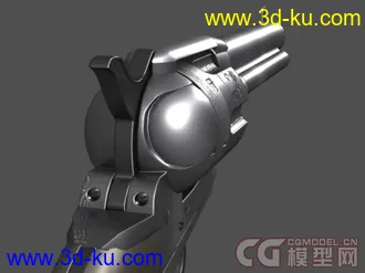 3D打印模型【美军左轮手枪】左轮手枪柯尔Revolver Colt Peacemaker的图片