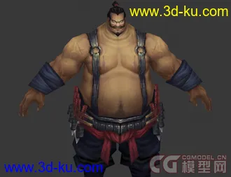 3D打印模型战殇怪物的图片