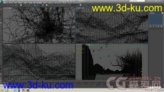 3D打印模型水墨山水近段时间测试效果的图片
