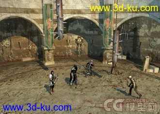 3D打印模型两个世界-城堡防御-多场景的图片