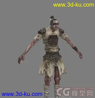 3D打印模型僵尸也有好坏 有木有!的图片