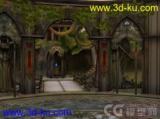 3D打印模型拉巴哈基亚神殿(贴图全）的图片