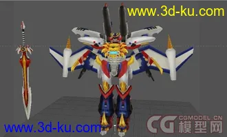 3D打印模型Hyperdimension Neptunia MK2-CFWBRAVE的图片